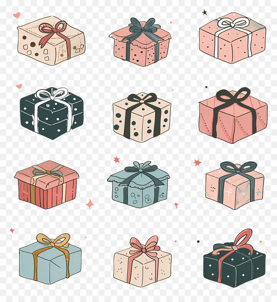 Regalos De Navidad，Cajas De Regalo PNG