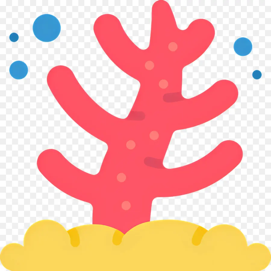 Los Arrecifes De Coral，Planta De Coral Rojo PNG