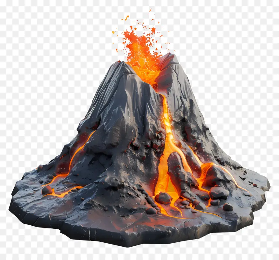 Volcán，Lava PNG