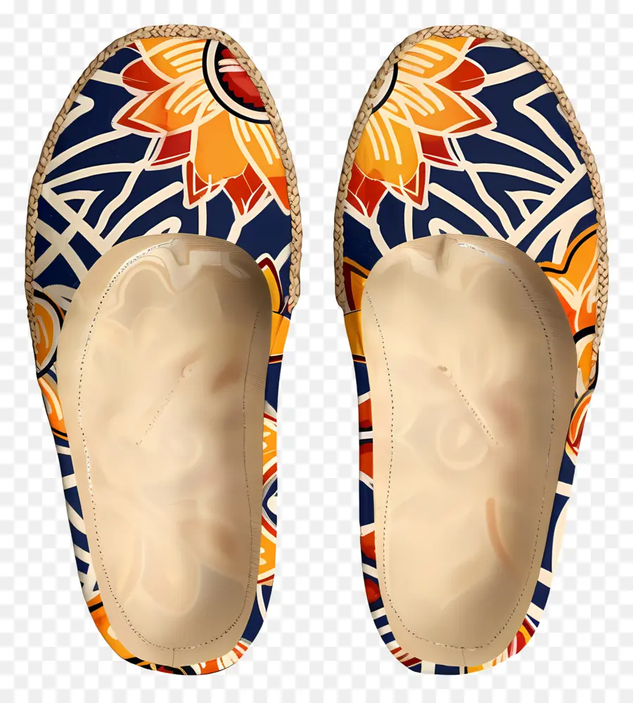 Alpargatas，Zapatos Estampados PNG