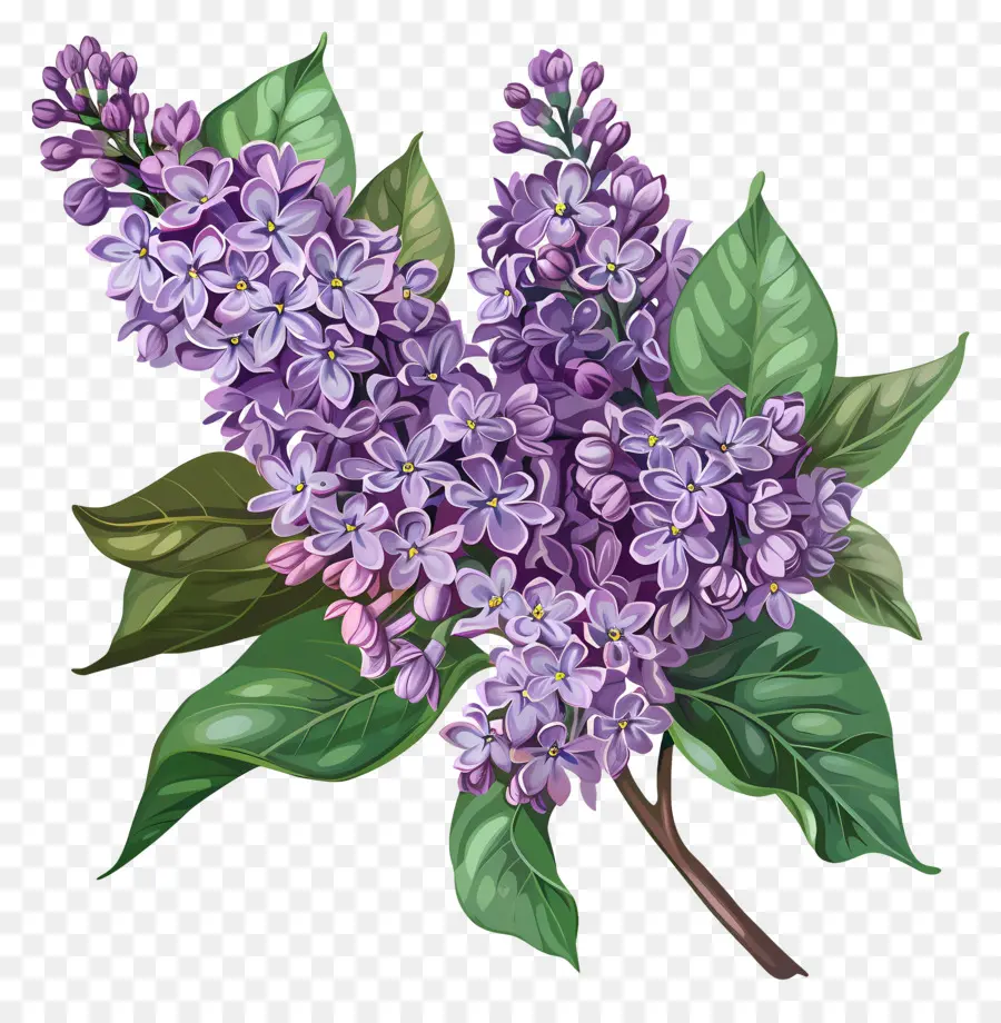 Lilas Moradas，Lilas PNG