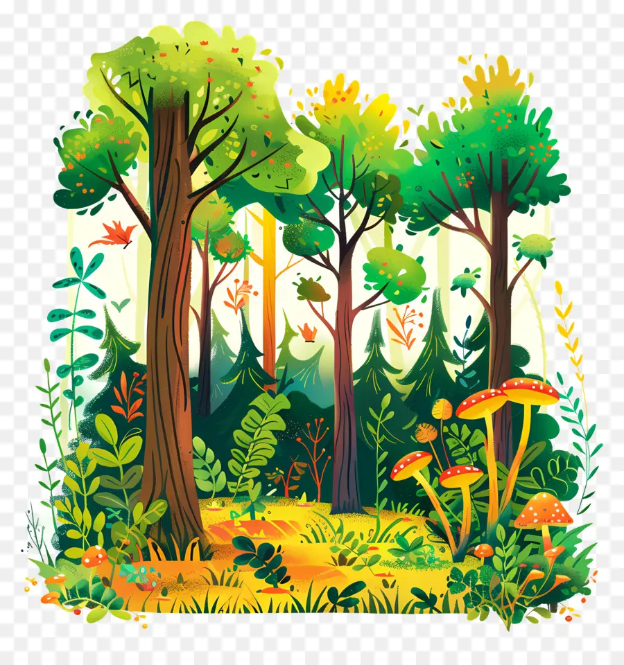 Bosque De Verano，Bosque PNG