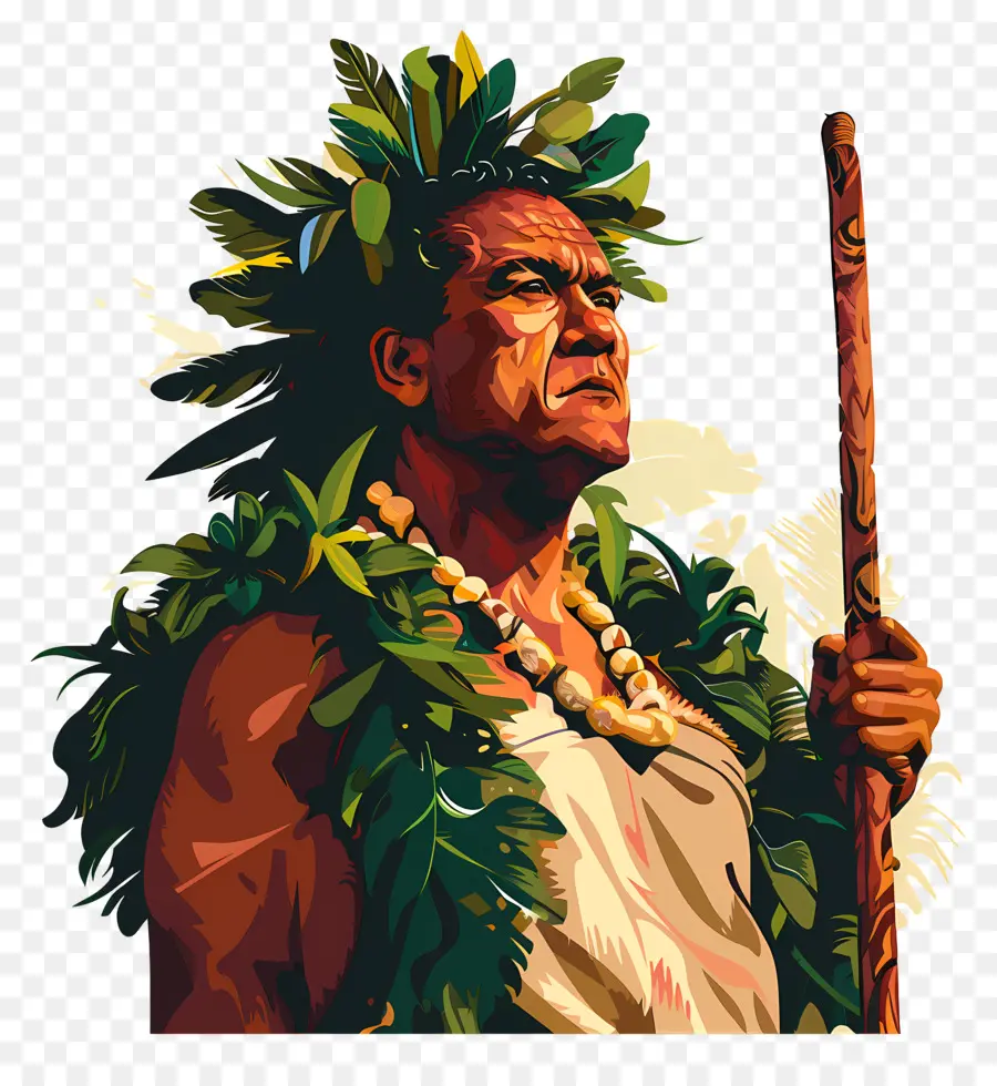 El Día De Kamehameha，Atuendo Hawaiano Tradicional PNG