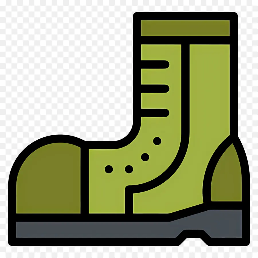 Botas，Bota Verde PNG