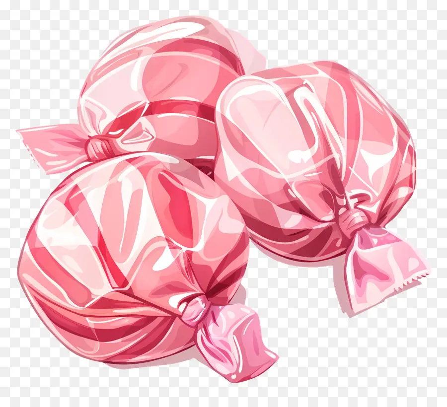 Dulces，Pink Lollipops PNG