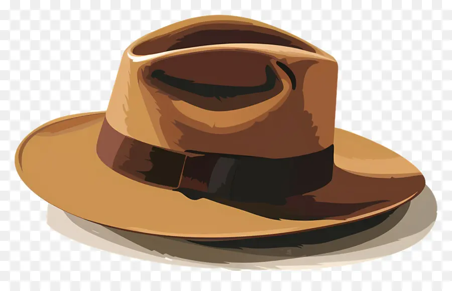 Fedora，Fedora Marrón PNG