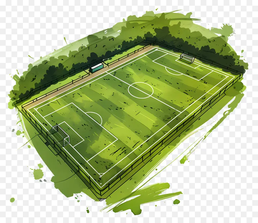 Campos De Futbol，Campo De Fútbol PNG