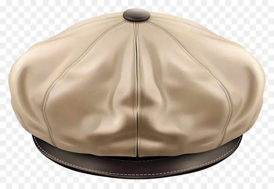 Gorra Newsboy，Gorra De Cuero PNG