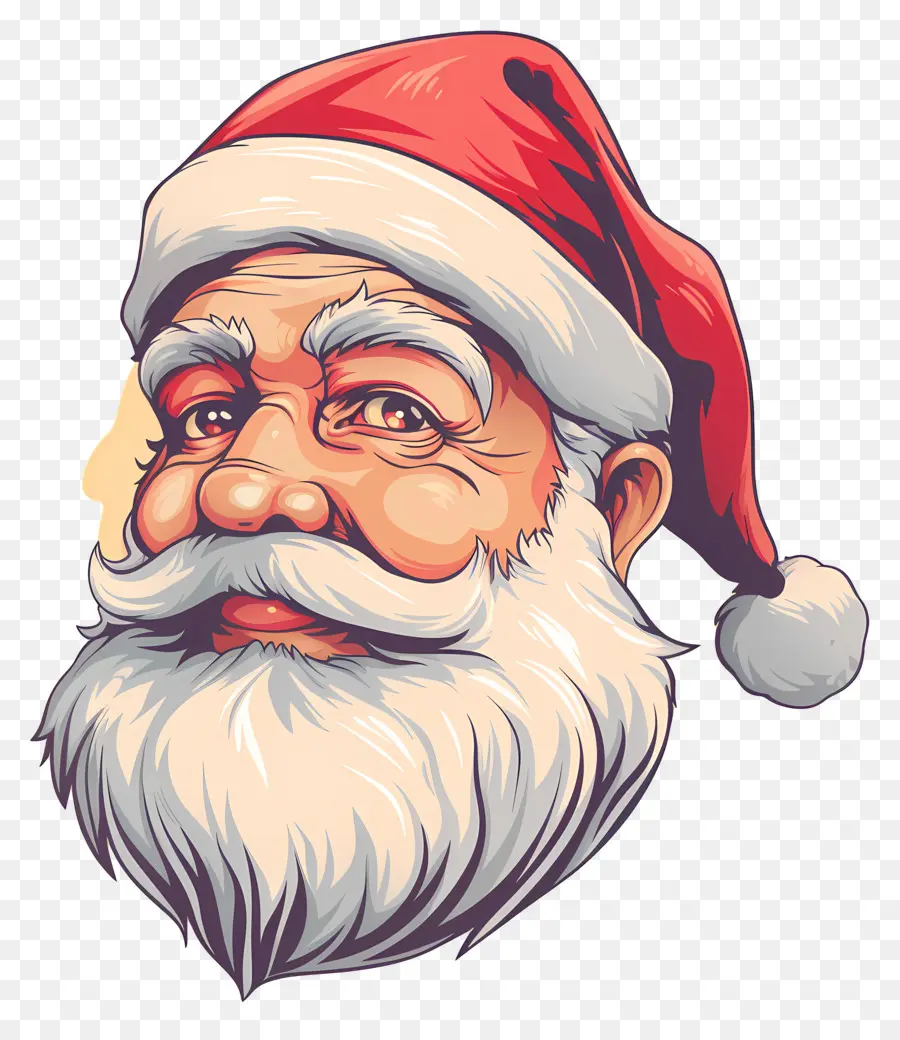 Santa Claus，Retro PNG