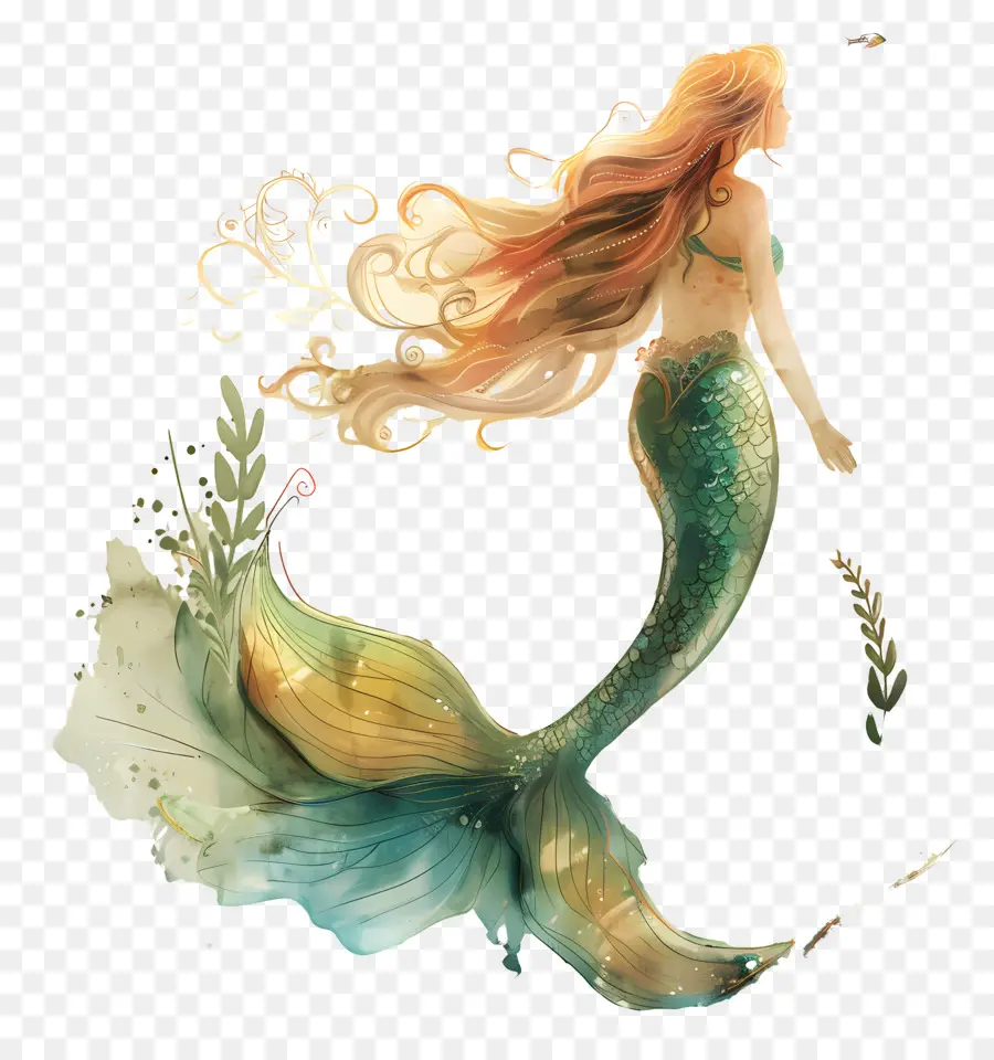 Sirena，Océano PNG