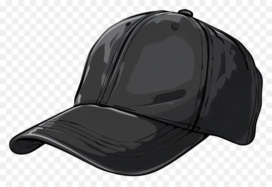 Gorra De Béisbol，Gorra Negra PNG