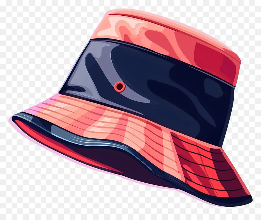 Sombrero De Cubo，Rosa Sombrero De Cubo PNG