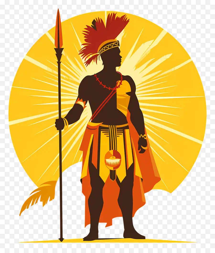 Día Kamehameha，Guerrero PNG