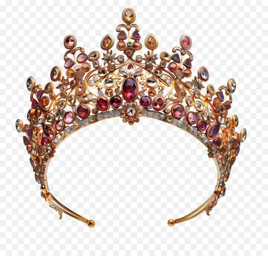 Tiara，Corona De Oro PNG