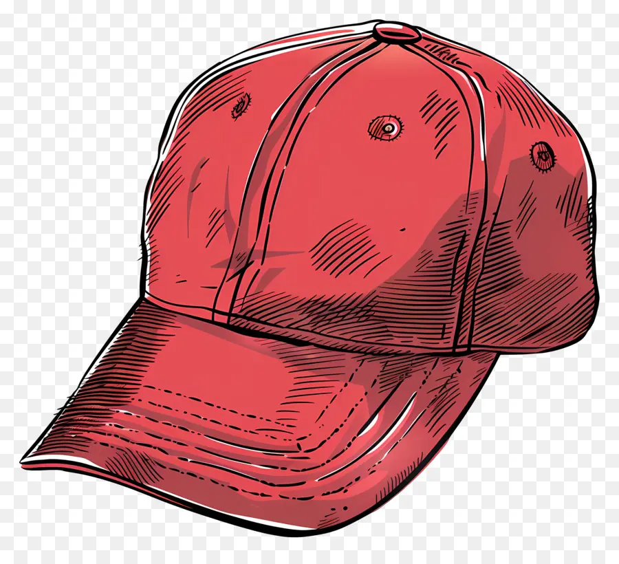 Gorra De Béisbol，Gorra De Béisbol Roja PNG