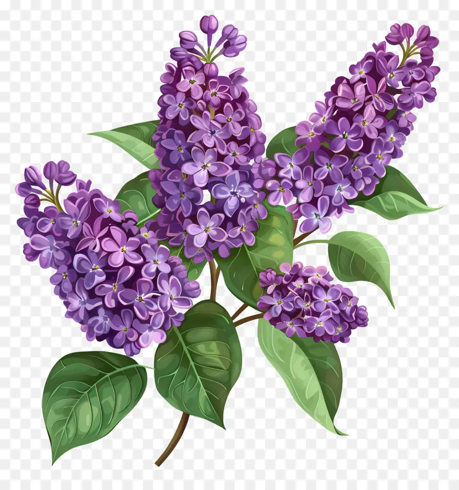 Lilas Moradas，Lila Púrpura PNG