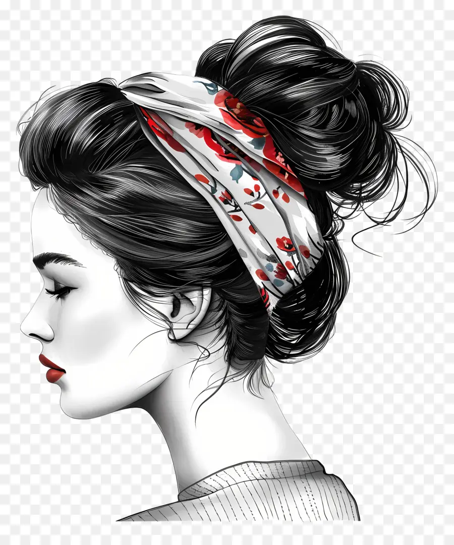 Banda Para El Cabello，Mujer PNG