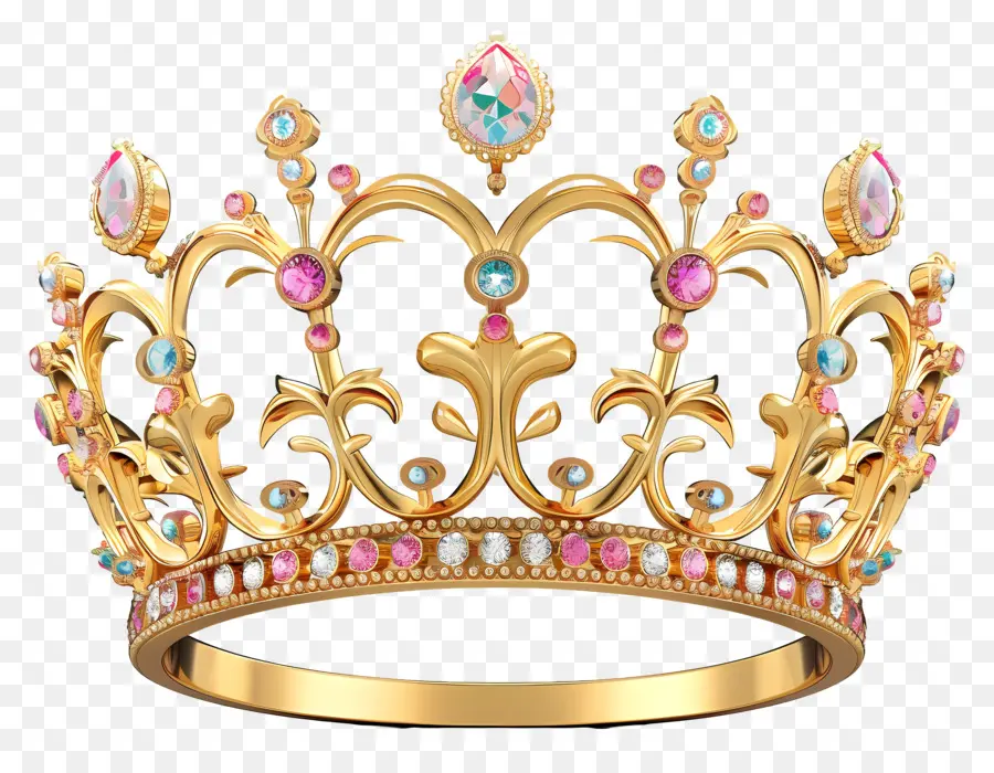 Tiara，Corona De Oro PNG