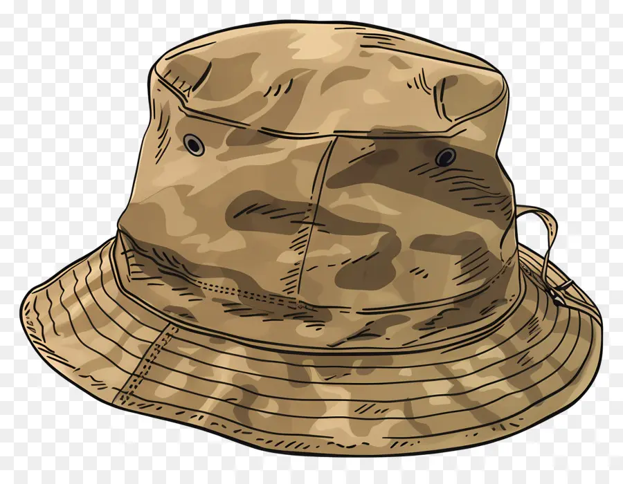 Sombrero De Cubo，Sombrero De Camuflaje PNG