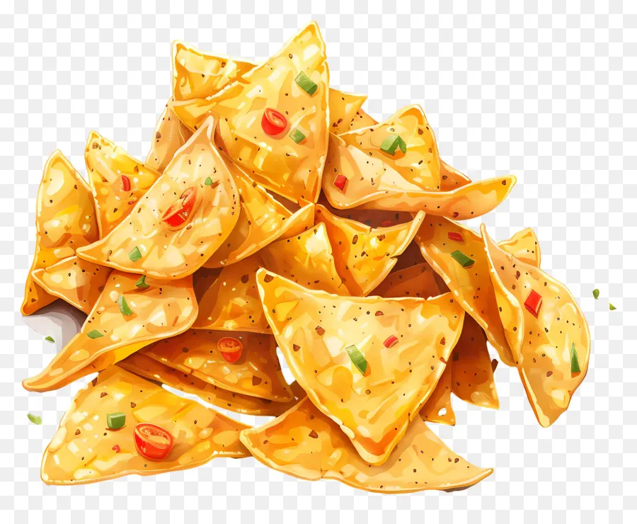 Nachos，Chips De Tortilla PNG