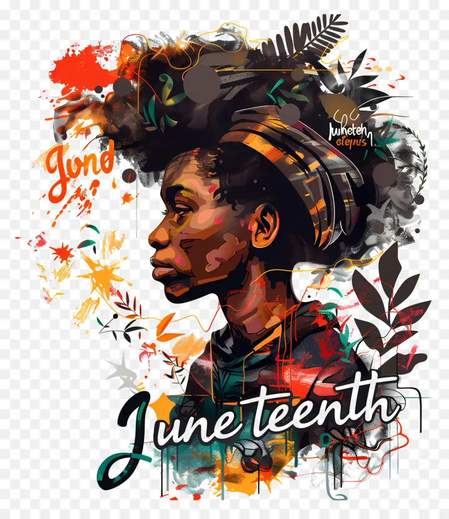 El Día De La Emancipación，Afro PNG