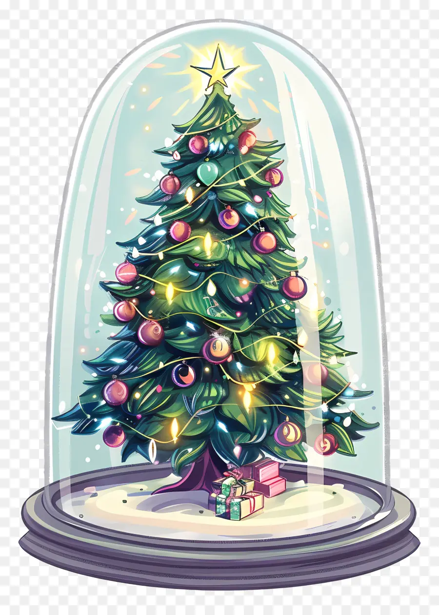 árbol De Navidad，Adornos PNG