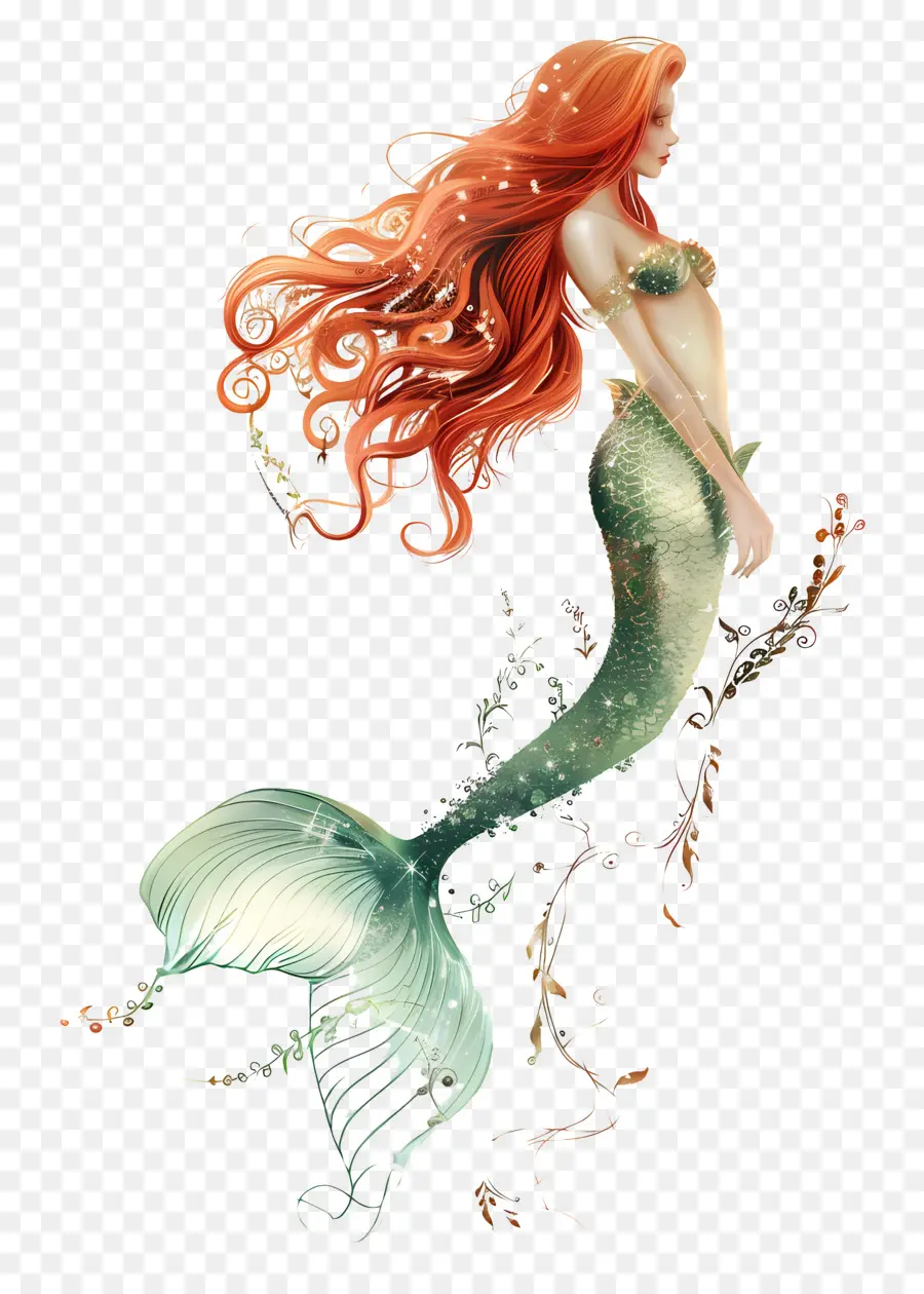 Sirena，Fantasía PNG