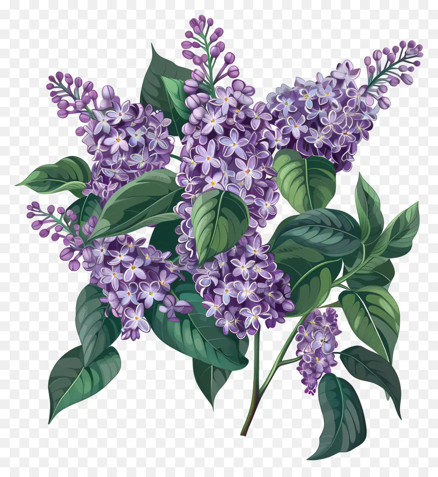 Lilas Moradas，Lila Púrpura PNG