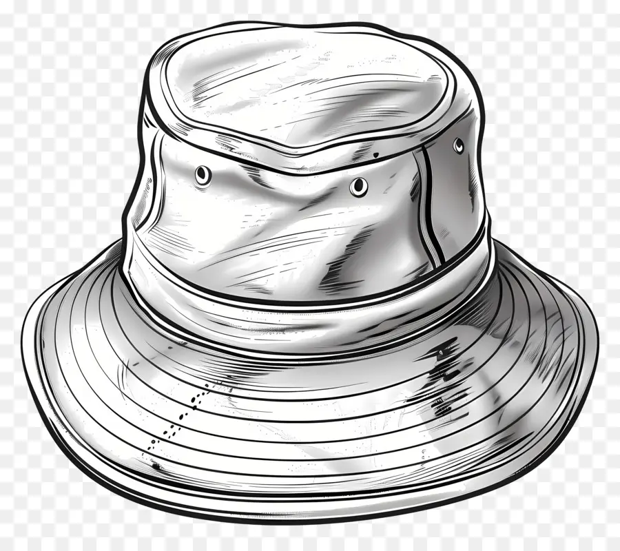 Sombrero De Cubo，Sombrero De Cubo De Acero Inoxidable PNG