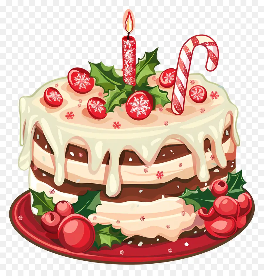 Pastel De Navidad，Pastel De Chocolate PNG