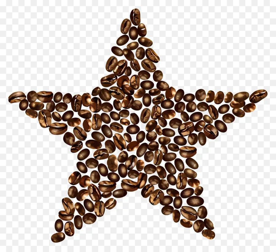 Los Granos De Café，Estrella PNG