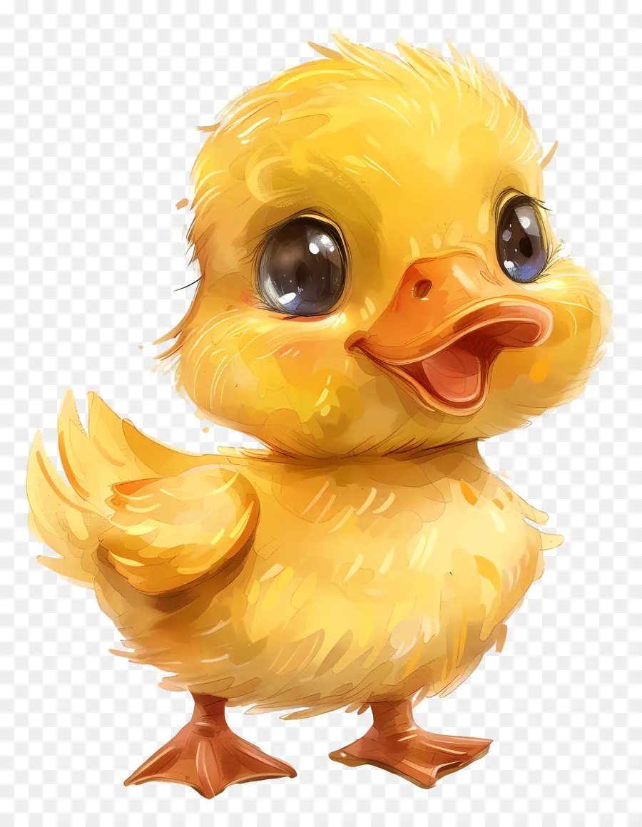 Bebé Pato，Pato Lindo PNG