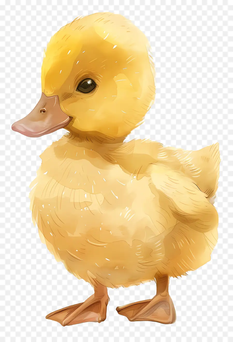 Bebé Pato，Pato Amarillo PNG