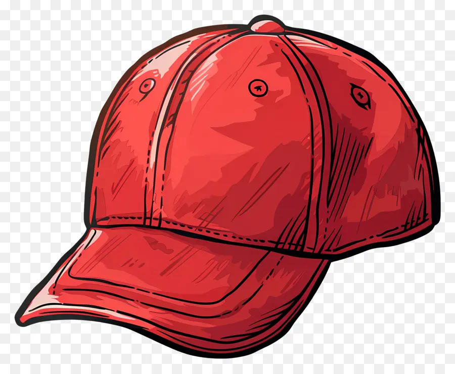 Gorra De Béisbol，Gorra De Béisbol Roja PNG