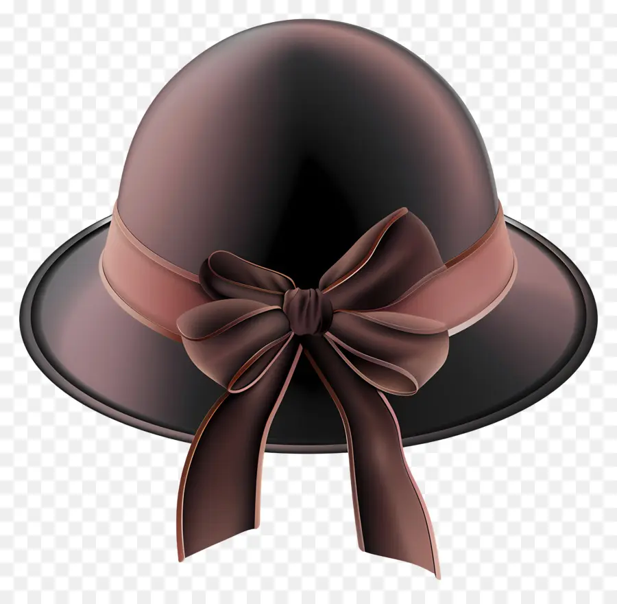 Sombrero Cloche，Sombrero Negro PNG