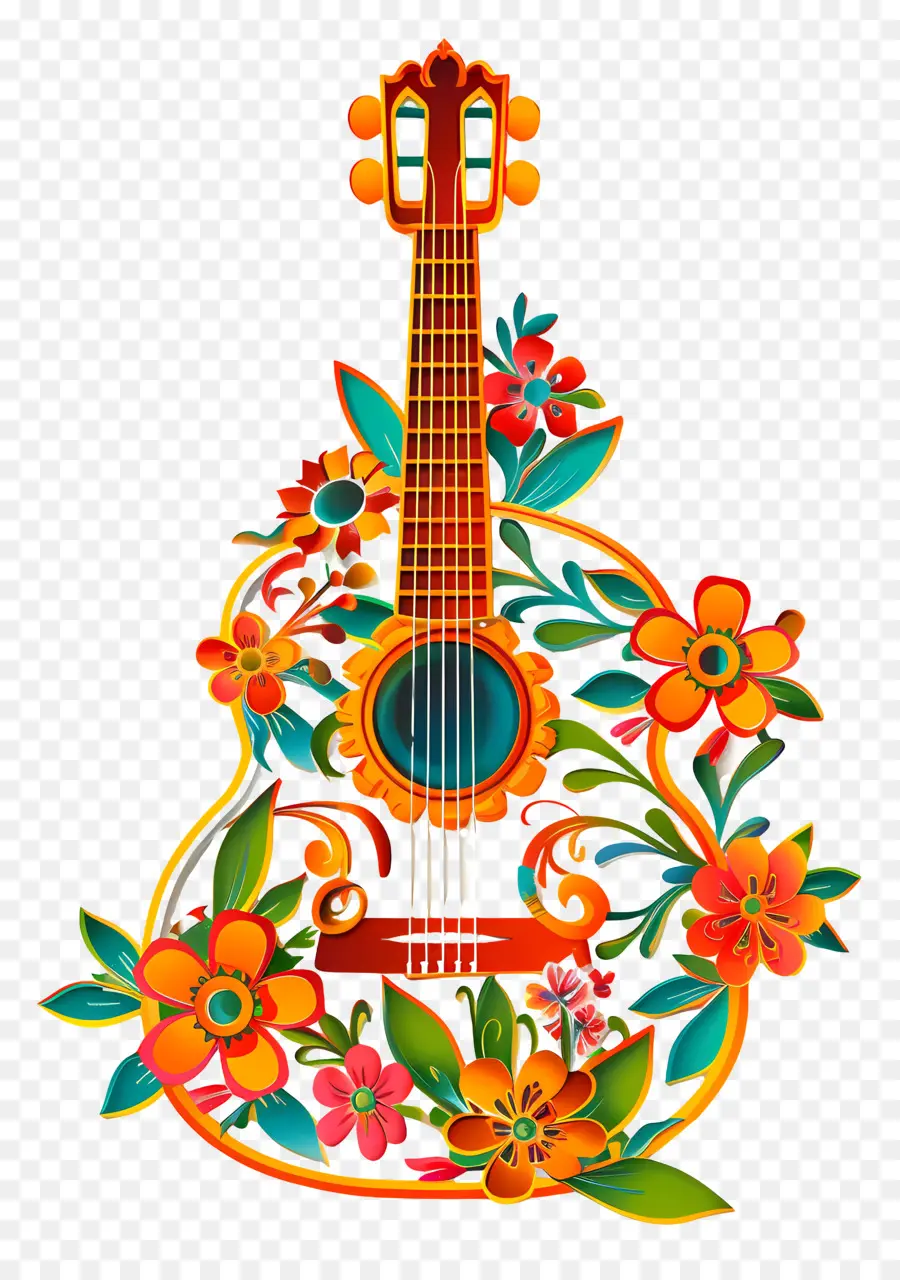 Mundo Día De La Música，Guitarra Acústica PNG