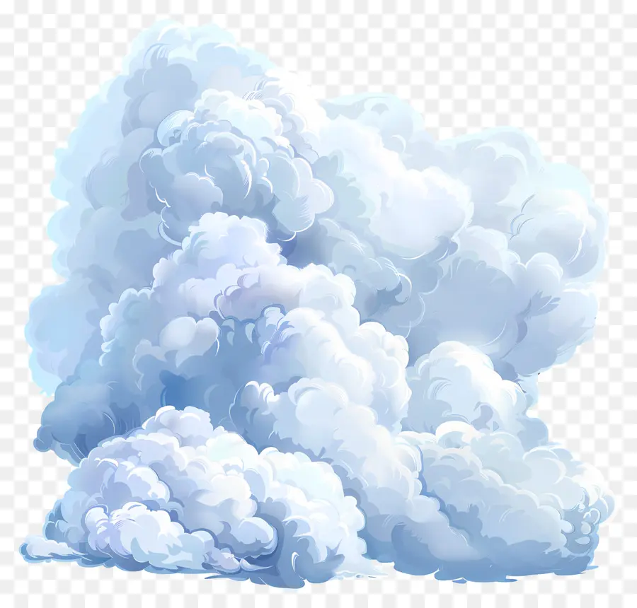 Nubes Blancas Esponjosas，La Nube PNG