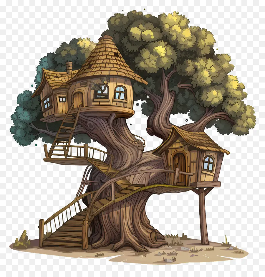 La Casa Del árbol，La Casa En El árbol PNG