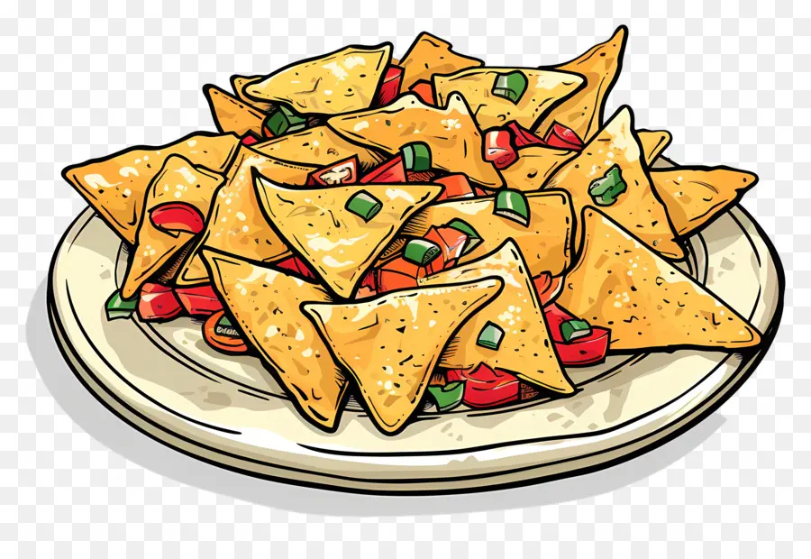 Nachos，Chips De Tortilla PNG