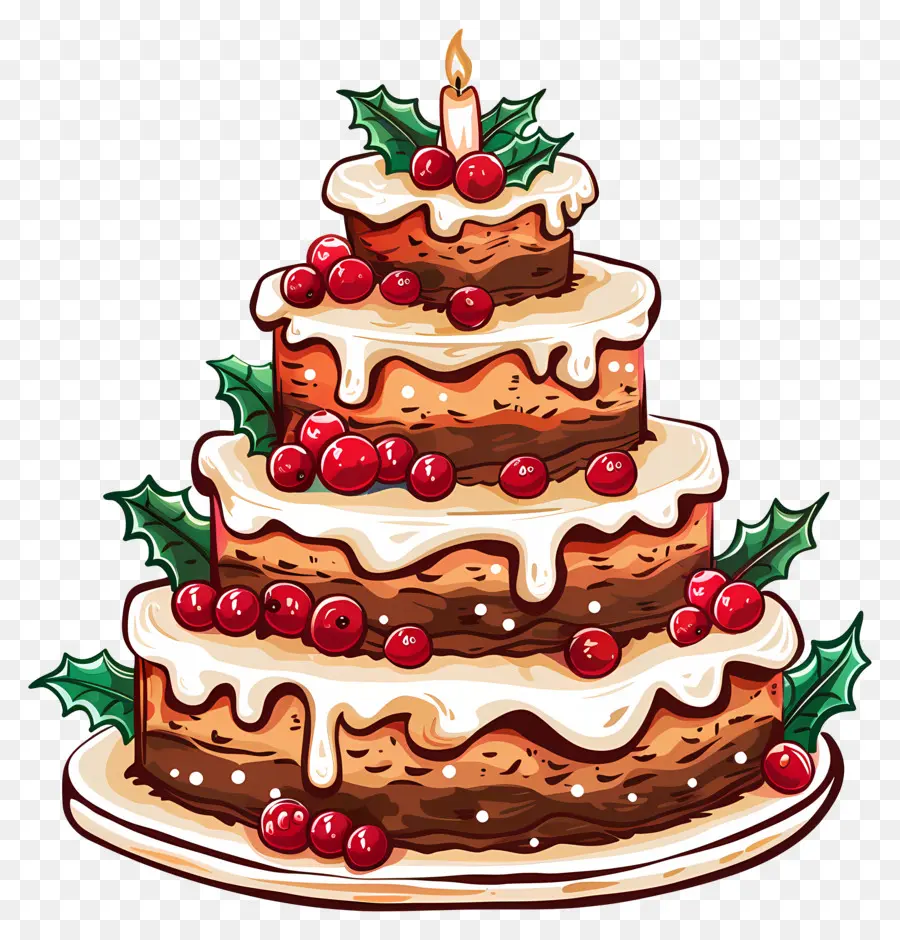 Pastel De Navidad，Pastel PNG