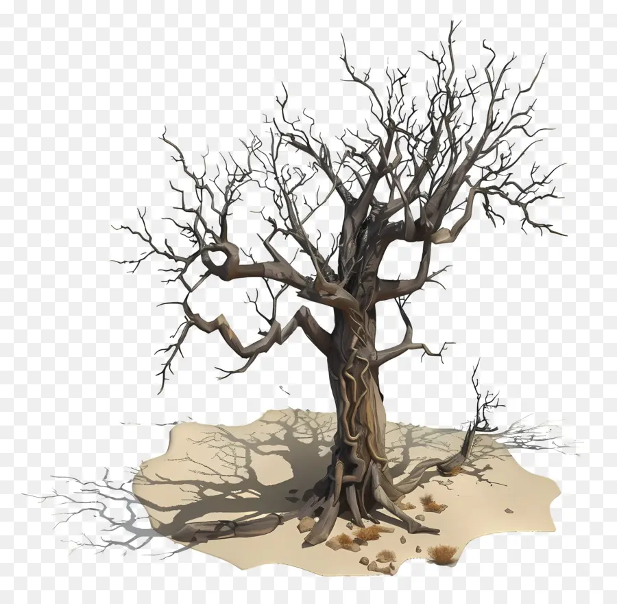 árbol Seco，árbol Muerto PNG