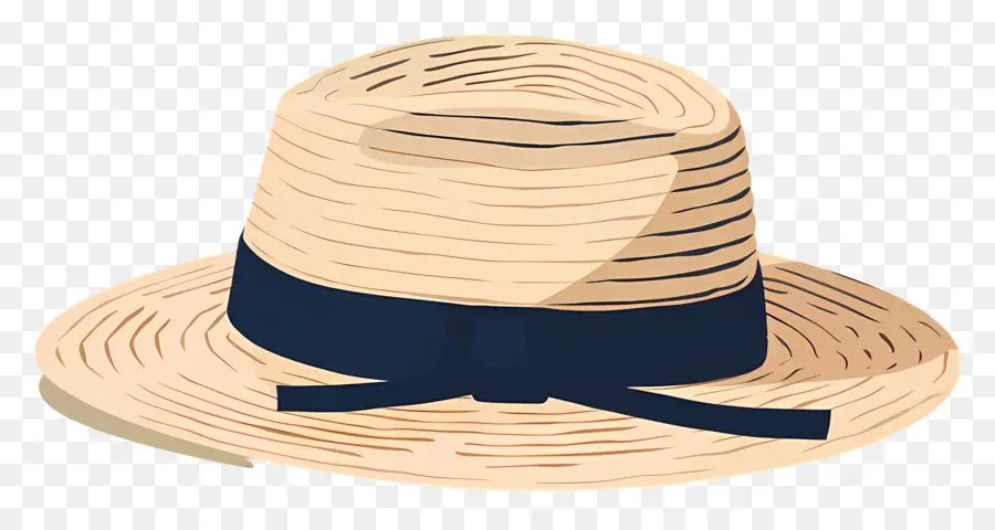 Sombrero Canotier，Sombrero De Paja PNG