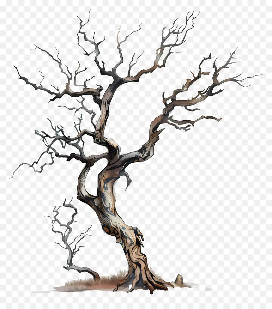 árbol Seco，árbol Muerto PNG