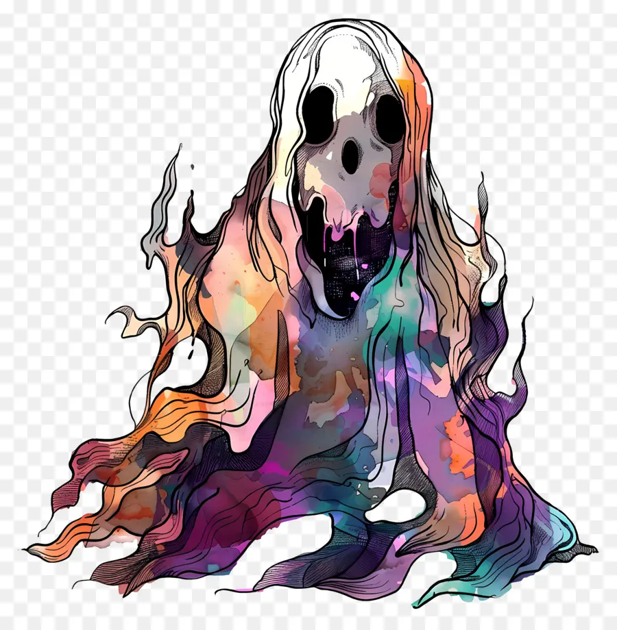 Fantasma，Bata Blanca PNG