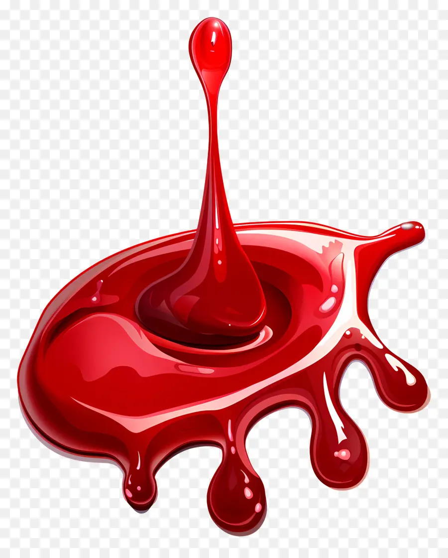 Goteo De Sangre，Líquido Rojo PNG