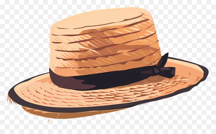 Sombrero Canotier，Sombrero De Paja PNG