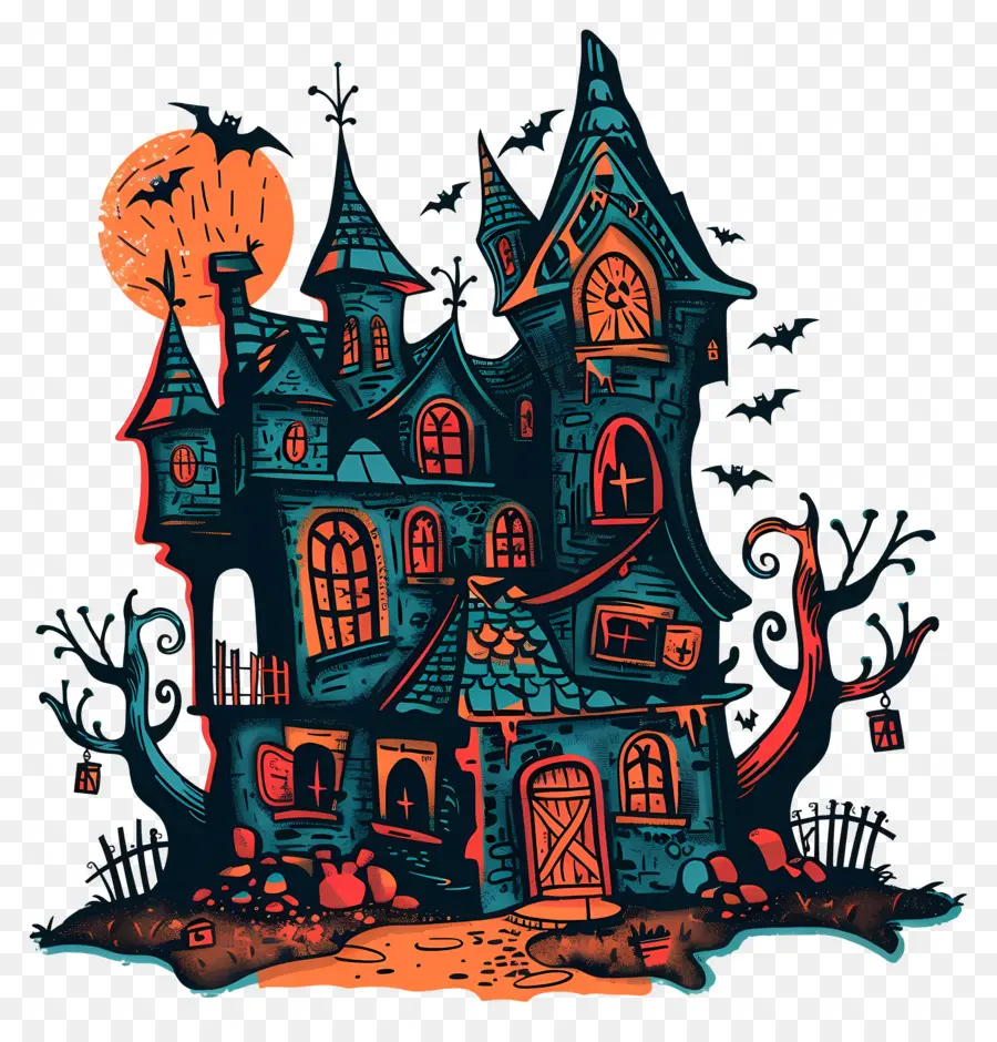 La Casa Encantada，Halloween PNG