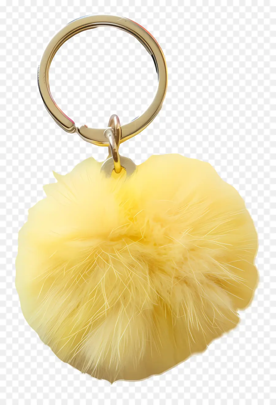 Regalo De Keyring，Llavero Amarillo PNG