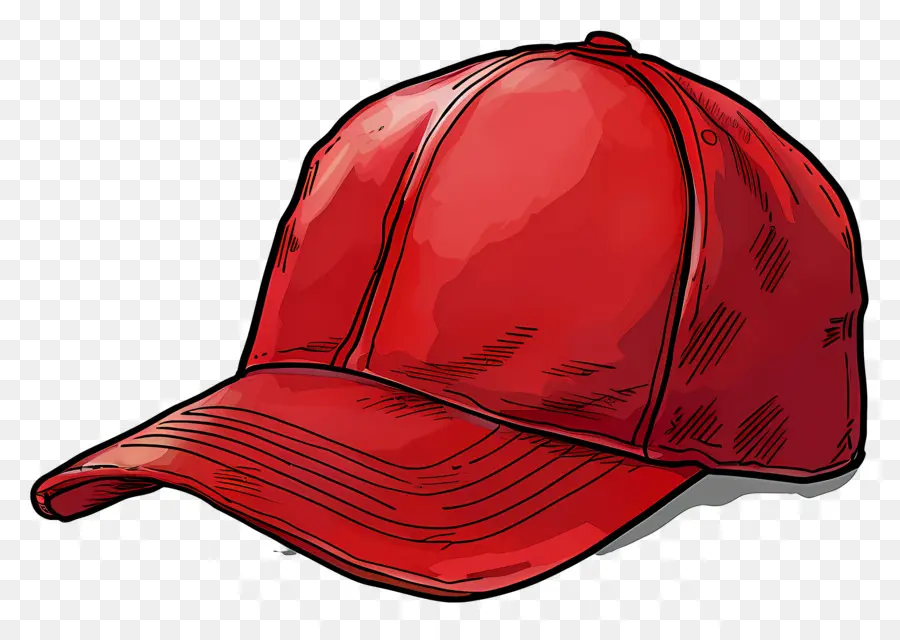 Gorra De Béisbol，Gorra De Béisbol Roja PNG