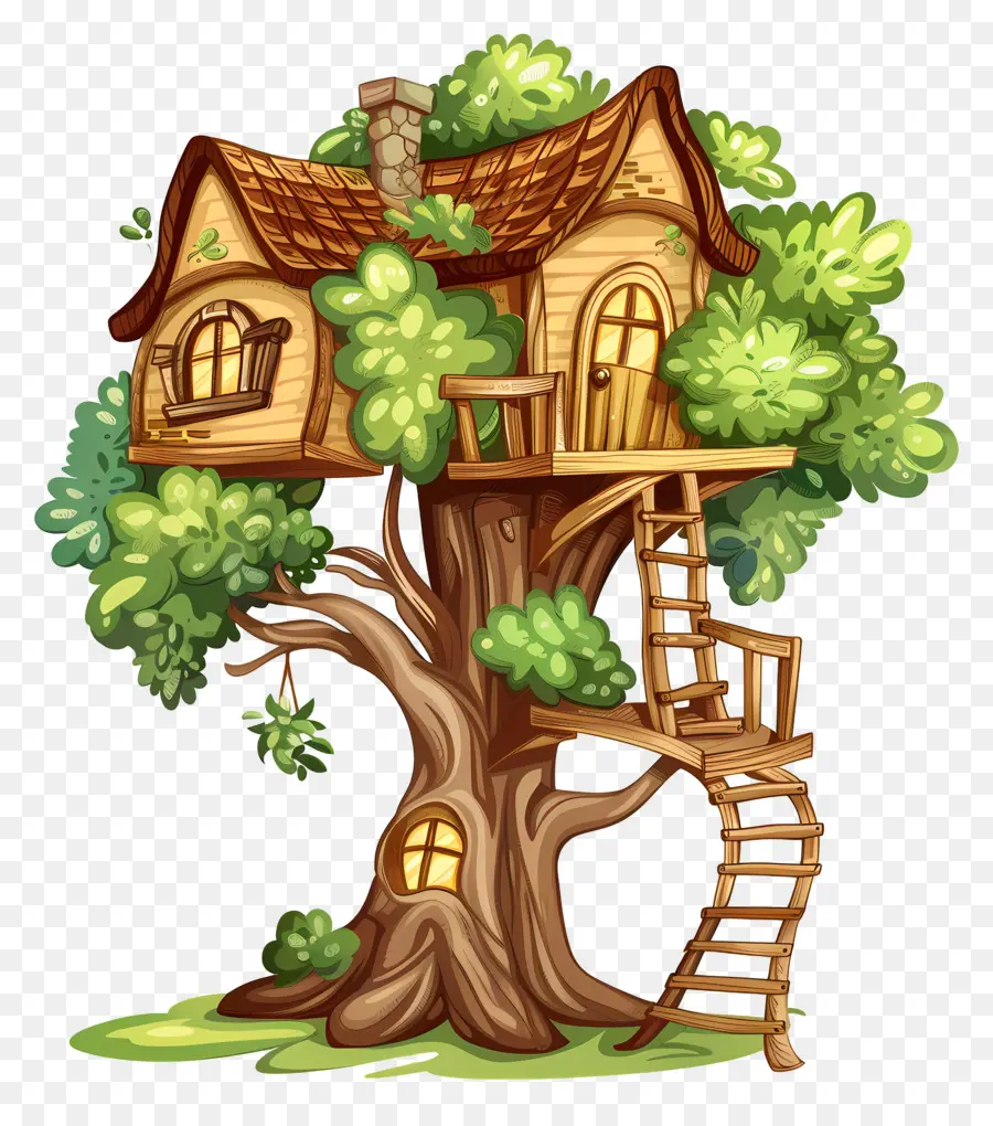 Casa Del árbol，Árbol PNG